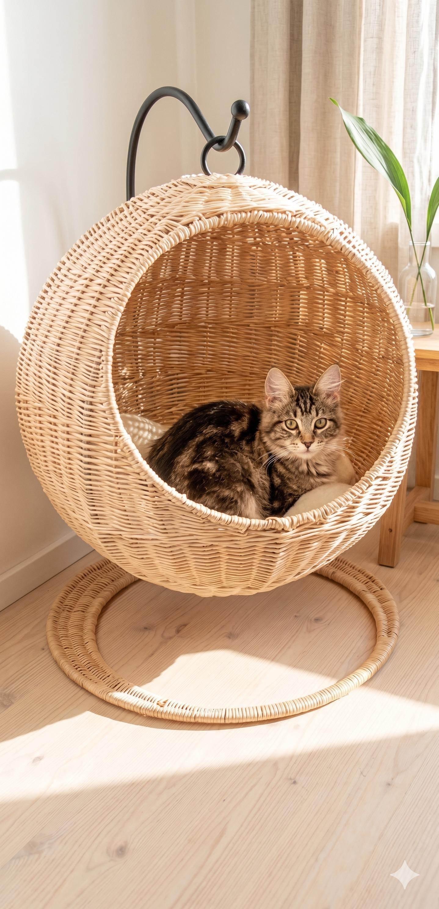 WICKER BED