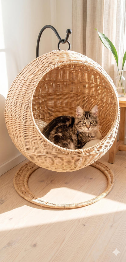 WICKER BED