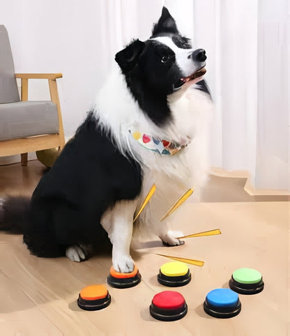 Botones de comunicación para perros